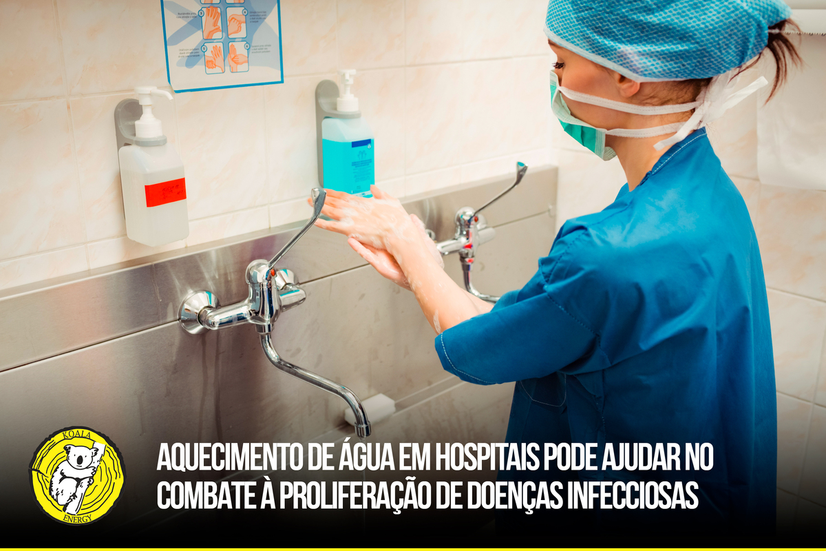 Aquecimento de água em hospitais pode ajudar no combate à proliferação de doenças infecciosas