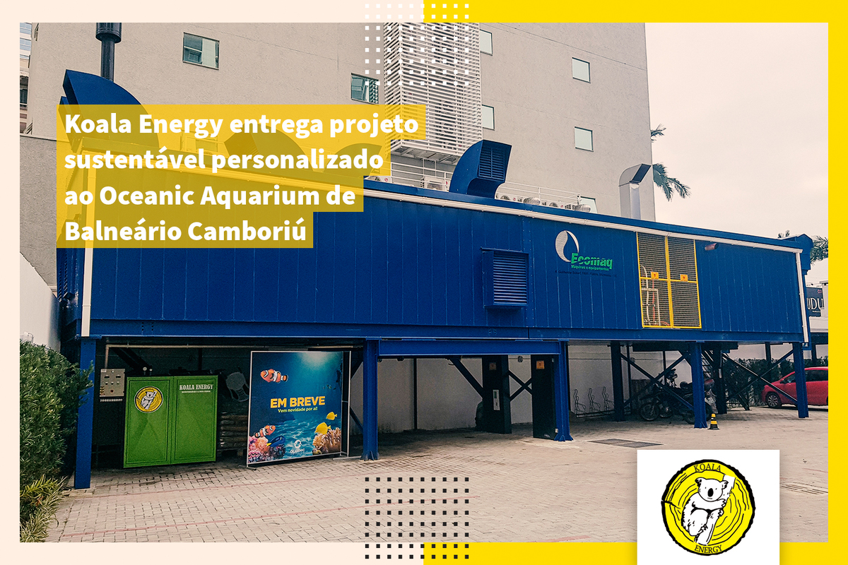 Koala Energy entrega projeto sustentável personalizado ao Oceanic Aquarium em Balneário Camboriú