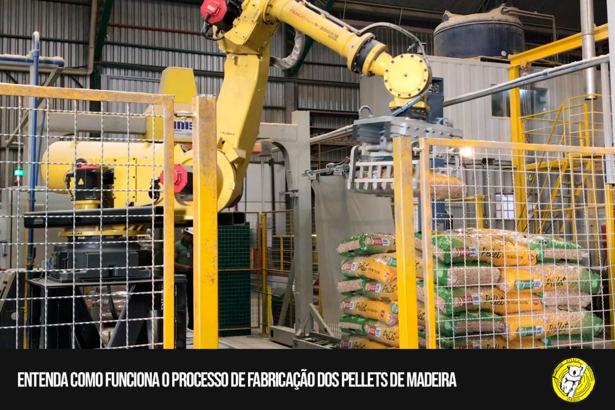 Entenda como funciona o processo de fabricação dos Pellets de madeira