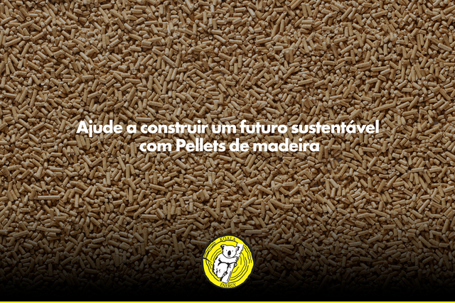 Ajude a construir um futuro sustentável com Pellets de madeira 0